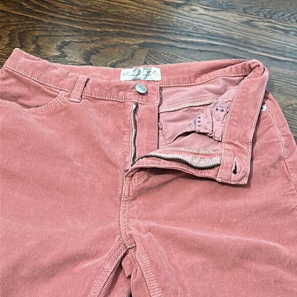We The Free Dusty Rose Raw Hem Corduroys - Size 27 - Picture 3 of 8